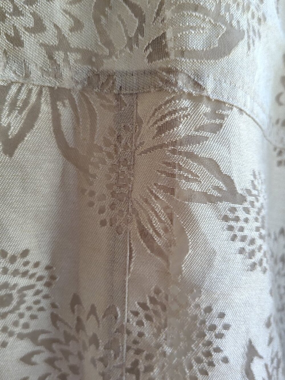 Womens Sheer Button Down Blouse - Picture 4 of 6
